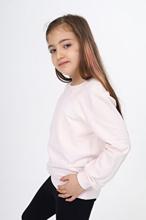 Toontoy Kız Çocuk Baskılı Sweatshirt