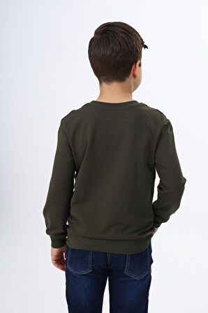Toontoy Erkek Çocuk Baskılı Sweatshirt