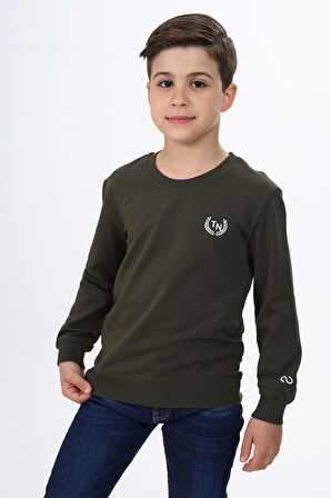 Toontoy Erkek Çocuk Baskılı Sweatshirt