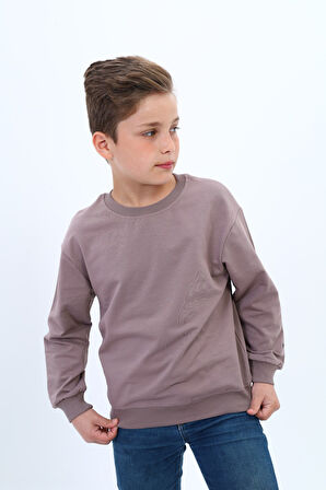 Toontoy Erkek Çocuk Baskılı Sweatshirt