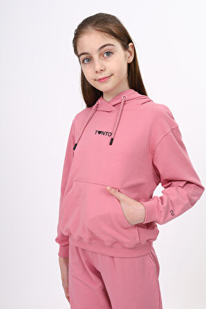 Toontoy Kız Çocuk Baskılı Sweatshirt