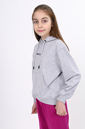 Toontoy Kız Çocuk Baskılı Sweatshirt