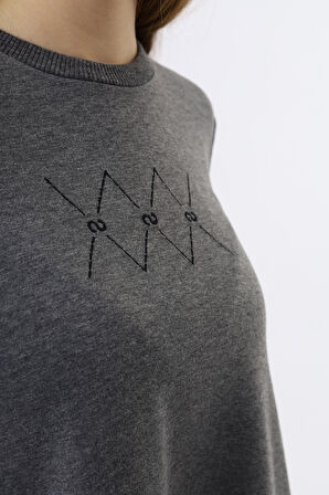 Toontoy Kız Çocuk Nakışlı Elbise