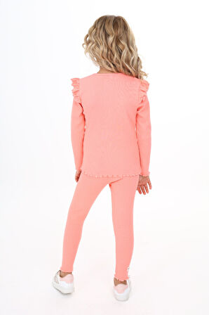 Toontoy Kız Çocuk Taytlı Takım