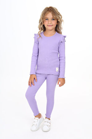 Toontoy Kız Çocuk Taytlı Takım