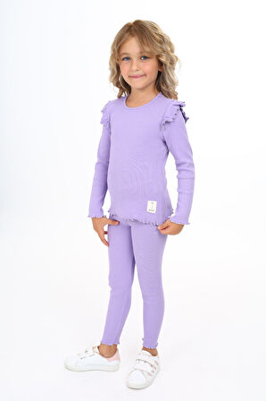 Toontoy Kız Çocuk Taytlı Takım