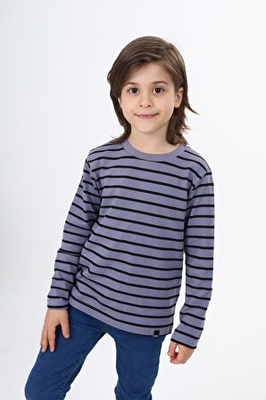 Toontoy Erkek Çocuk Çizgili Tişört