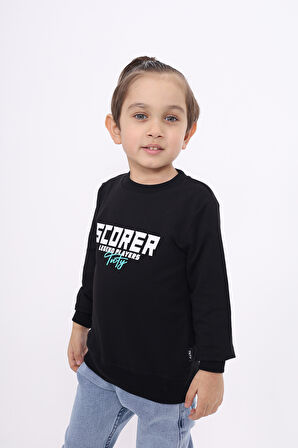 Toontoy Erkek Çocuk Baskılı Sweatshirt