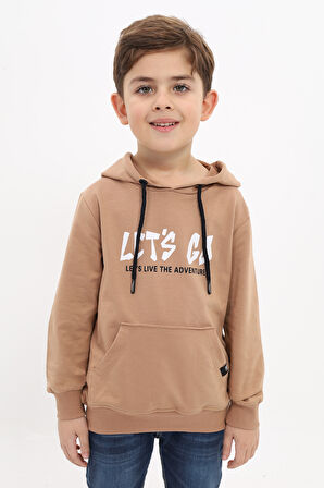 Toontoy Erkek Çocuk Baskılı Sweatshirt