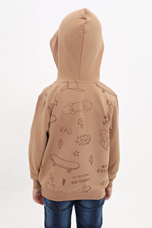Toontoy Erkek Çocuk Baskılı Sweatshirt