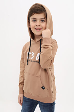 Toontoy Erkek Çocuk Baskılı Sweatshirt