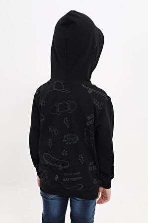 Toontoy Erkek Çocuk Baskılı Sweatshirt