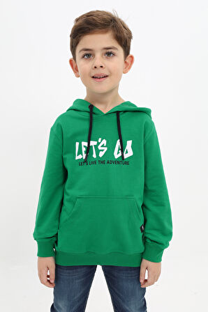 Toontoy Erkek Çocuk Baskılı Sweatshirt