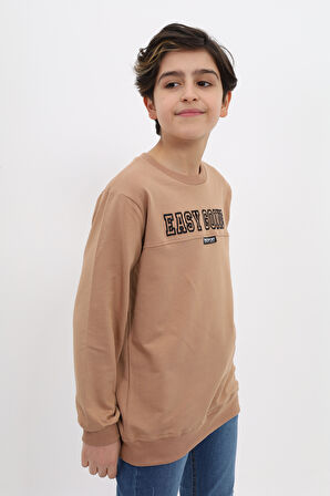 Toontoy Erkek Çocuk Nakışlı Sweatshirt