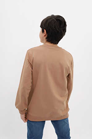 Toontoy Erkek Çocuk Nakışlı Sweatshirt