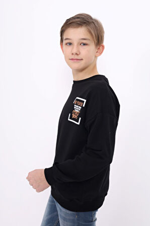 Toontoy Erkek Çocuk Baskılı Sweatshirt