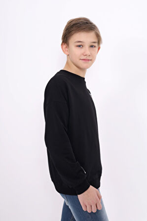 Toontoy Erkek Çocuk Baskılı Sweatshirt