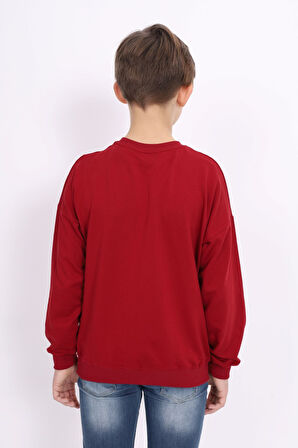 Toontoy Erkek Çocuk Baskılı Sweatshirt