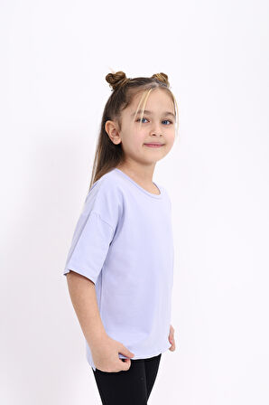 Toontoy Kız Çocuk Baskılı Tişört