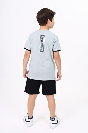 Toontoy Erkek Çocuk Baskılı Şortlu Takım 