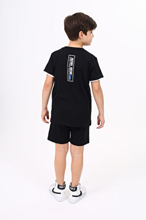 Toontoy Erkek Çocuk Baskılı Şortlu Takım 