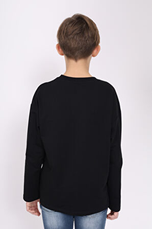 Toontoy Erkek Çocuk Baskılı Sweatshirt