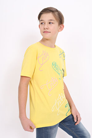 Toontoy Erkek Çocuk Baskılı Tişört