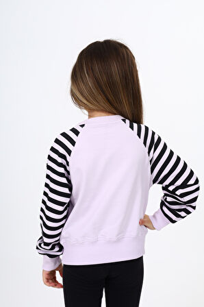 Toontoy Kız Çocuk Nakışlı Sweatshirt