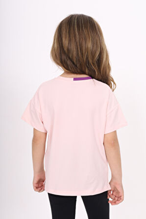 Toontoy Kız Çocuk Baskılı Tişört