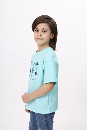 Toontoy Erkek Çocuk Baskılı Tişört