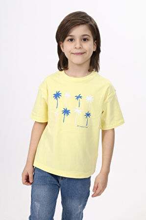 Toontoy Erkek Çocuk Baskılı Tişört