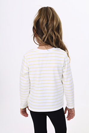 Toontoy Unisex Çocuk Çizgili Tişört