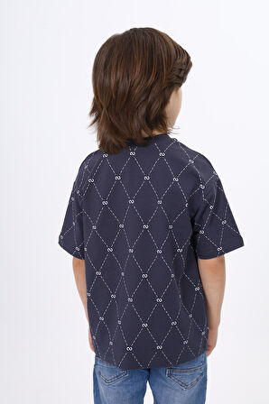 Toontoy Unisex Çocuk Baskılı Tişört