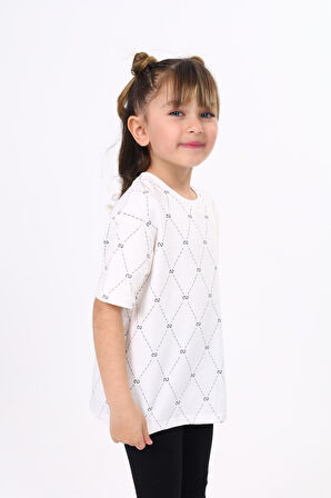 Toontoy Unisex Çocuk Baskılı Tişört