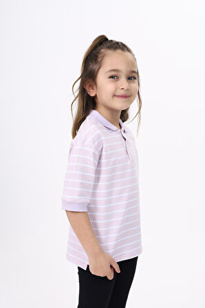 Toontoy Unisex Çocuk Çizgili Tişört