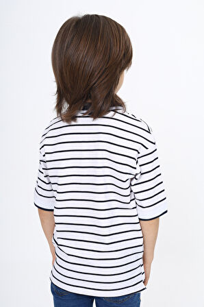 Toontoy Erkek Çocuk Çizgili Tişört