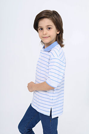 Toontoy Erkek Çocuk Çizgili Tişört