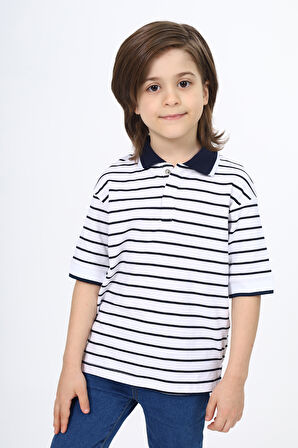 Toontoy Erkek Çocuk Çizgili Tişört