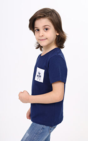 Toontoy Erkek Çocuk Nakışlı Tişört
