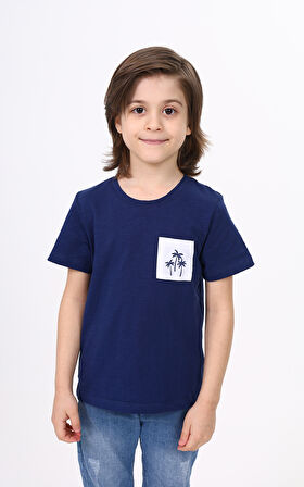 Toontoy Erkek Çocuk Nakışlı Tişört