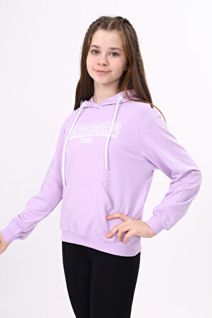 Toontoy Kız Çocuk Baskılı Sweatshirt