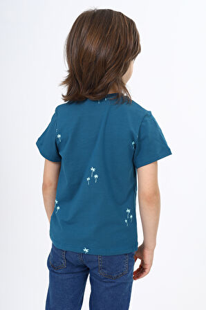 Toontoy Erkek Çocuk Baskılı Tişört