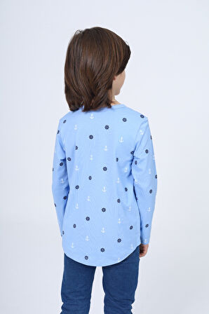 Toontoy Erkek Çocuk Baskılı Tişört