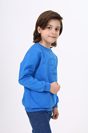 Toontoy Erkek Çocuk Baskılı Sweatshirt