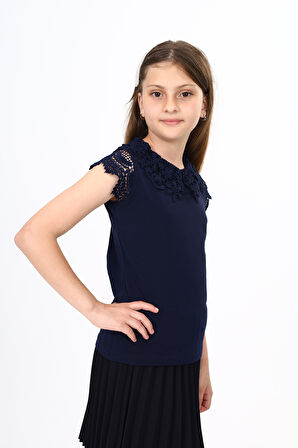 Toontoy Kız Çocuk Okul Tişört