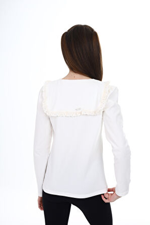 Toontoy Kız Çocuk Okul Tişört