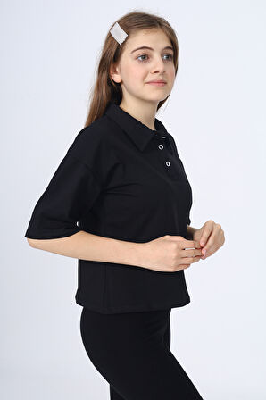 Toontoy Kız Çocuk Okul Tişört