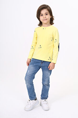 Toontoy Erkek Çocuk Baskılı Tişört