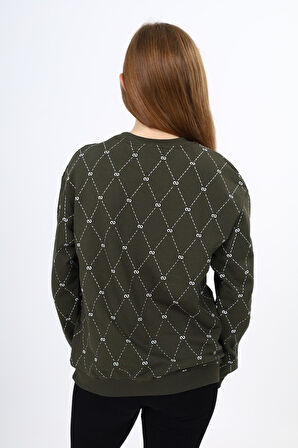 Toontoy Kız Çocuk Baskılı Sweatshirt