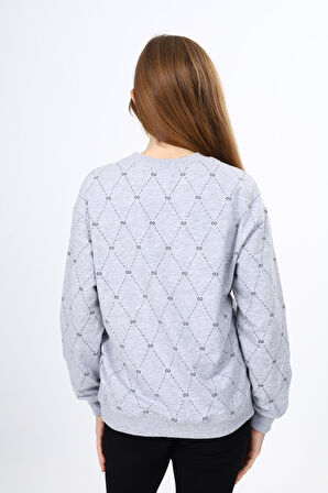 Toontoy Kız Çocuk Baskılı Sweatshirt